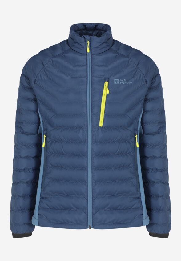 Ультралегкий пуховик мужской Jack Wolfskin Routeburn Pro, Синий