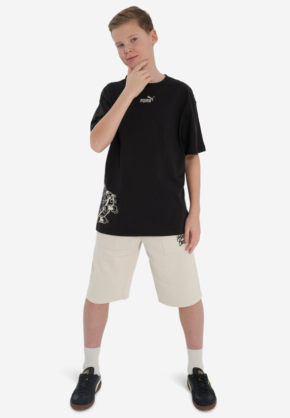 Футболка для мальчиков PUMA Mid90 S, Черный