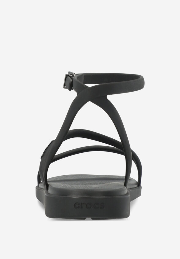 Сандалии женские Crocs Miami Ankle Strap, Черный