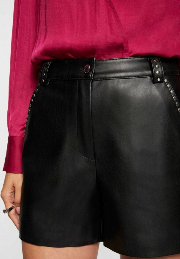 Шорты кожаные Morgan