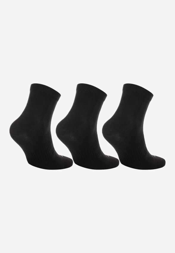 Носки Columbia New Cotton Quarter Socks, 3 пары, Черный