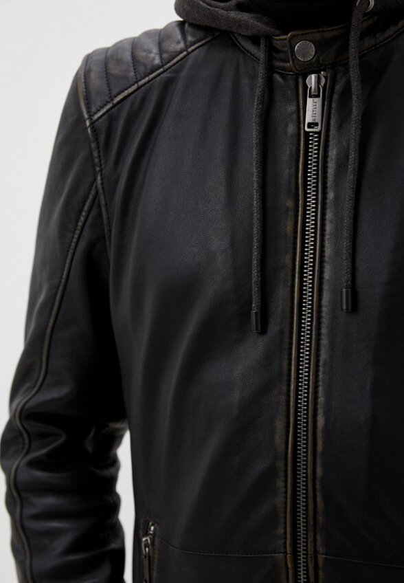 Куртка кожаная Mustang