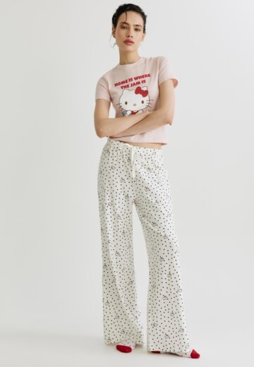 Домашние брюки c принтом Hello Kitty