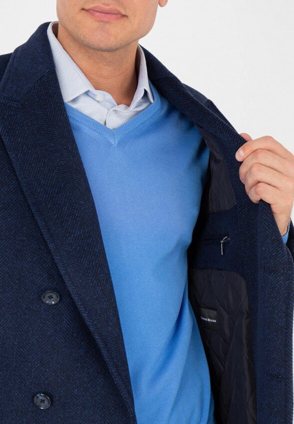 Пальто двубортное Thomas Berger