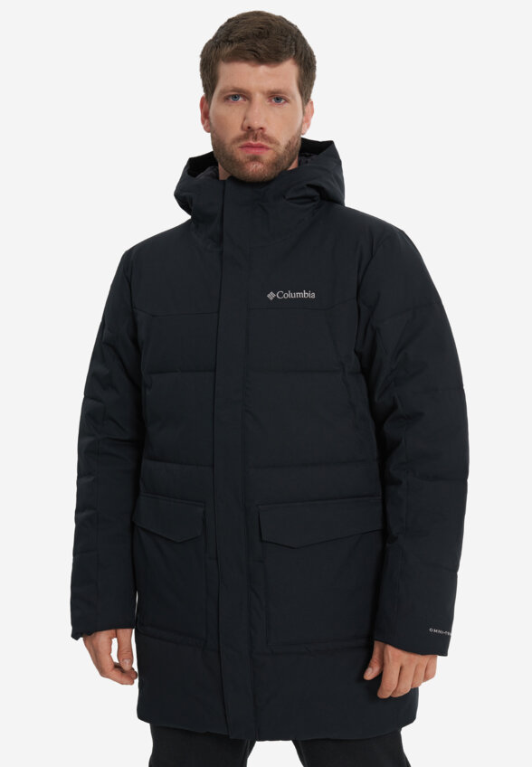 Пуховик мужской Columbia Cedar Summit II Mid Insulated Jacket, Черный