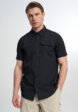 Рубашка с коротким рукавом мужская Columbia Silver Ridge 2.0 Short Sleeve Shirt, Черный7  - превью