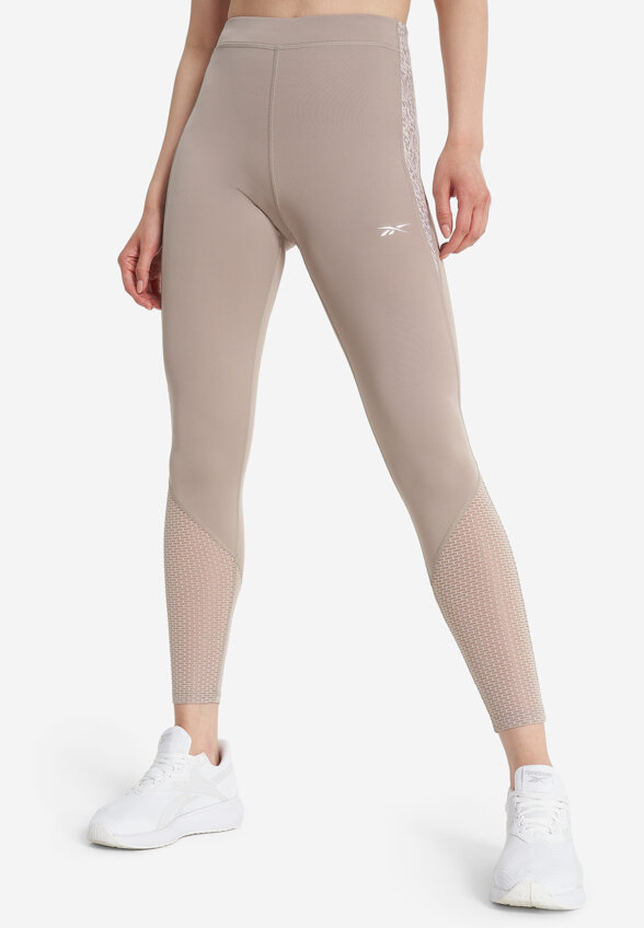 Легинсы женские Reebok Running, Бежевый