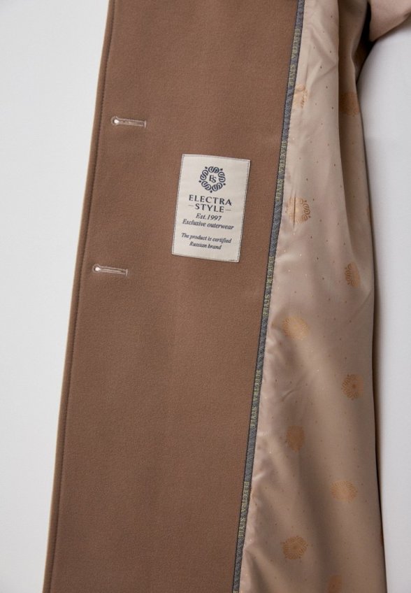 Пальто двубортное Electrastyle