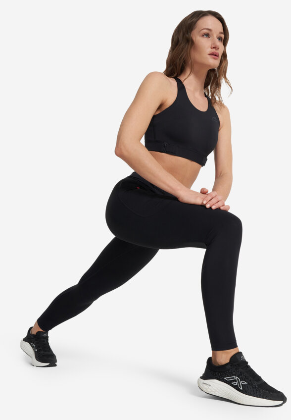 Топ бра спортивный Athlex, Черный