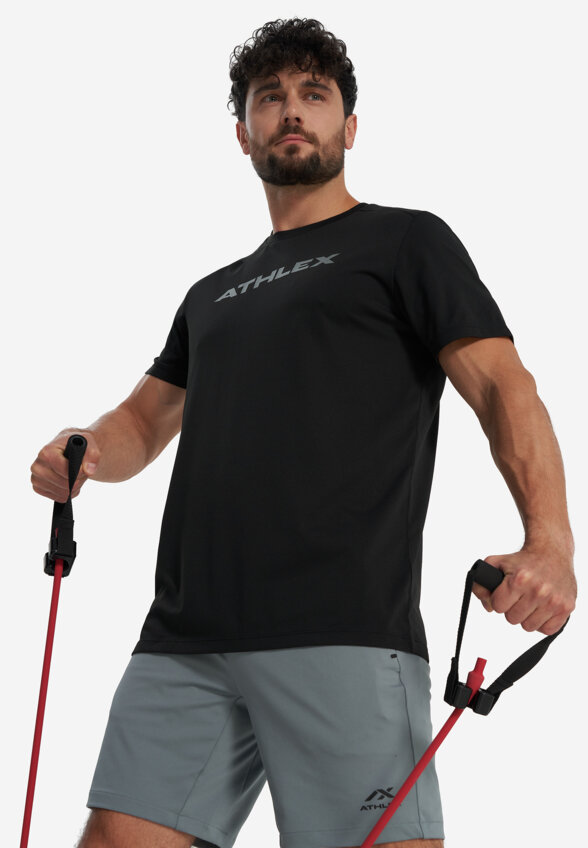 Футболка мужская Athlex Active day, Черный