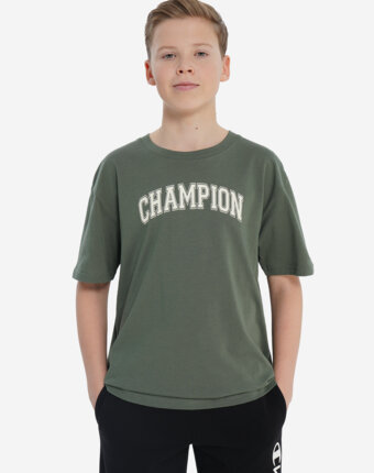 Футболка для мальчиков Champion, Зеленый женщинам