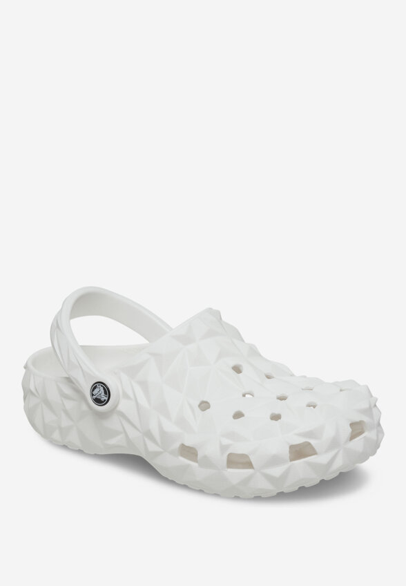 Сабо женские Crocs Classic Geometric Clog, Белый