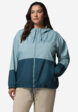 Ветровка женская Columbia Flash Forward II Windbreaker, Plus Size, Голубой4  - превью