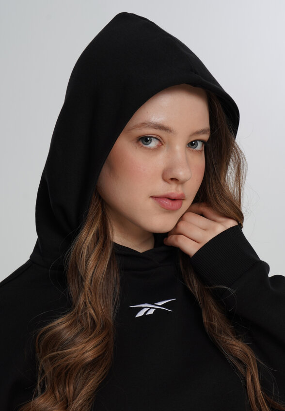 Худи женское Reebok Lux, Черный