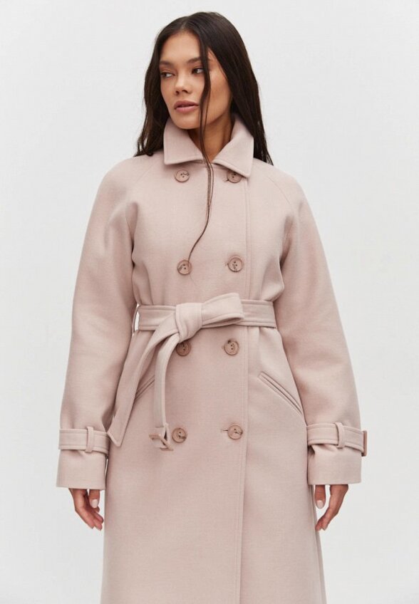 Пальто двубортное Commo