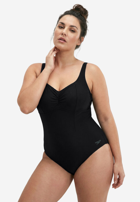 Купальник слитный женский Speedo, Черный