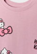 Футболка оверсайз с принтом Hello Kitty для девочек6  - превью