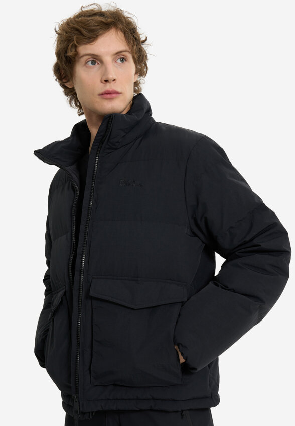 Пуховик мужской Jack Wolfskin Nordlicht, Черный