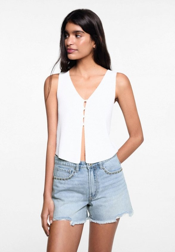 Шорты джинсовые Mango Teen