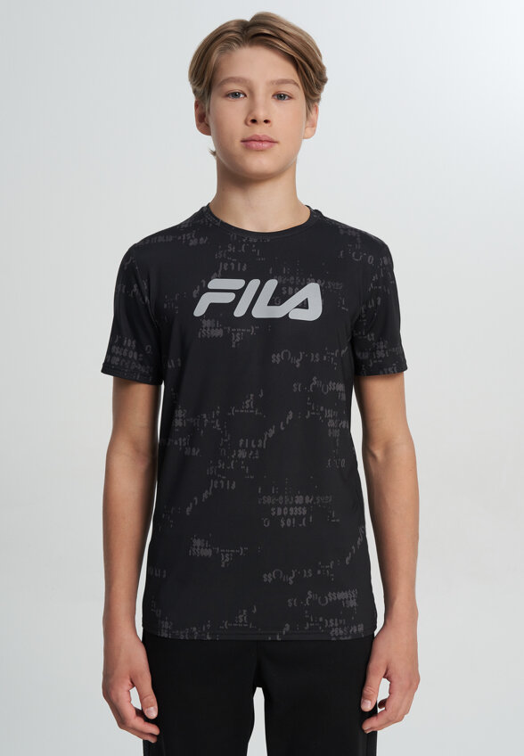 Футболка для мальчиков FILA, Черный