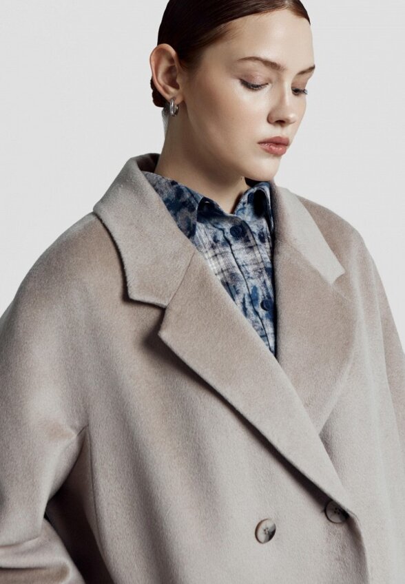 Пальто-кокон Divno