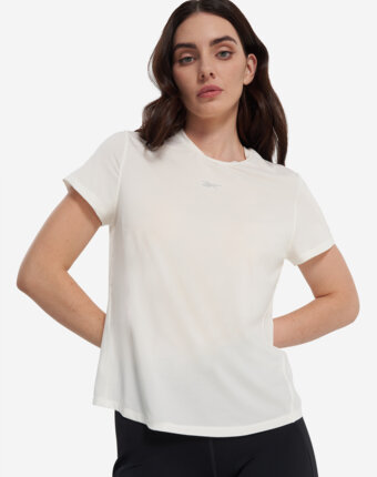 Футболка женская Reebok Rbk Chill Athletic, Бежевый женщинам