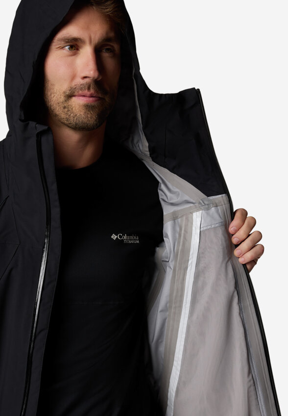 Куртка мембранная мужская Columbia Northwest Explorer 3 L Shell, Черный