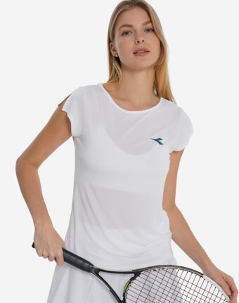 Футболка женская Diadora, Белый женщинам