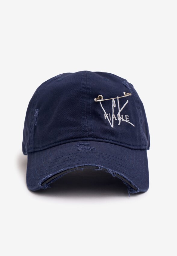 Кепка F | х VK Ripped Dark Blue FABLE