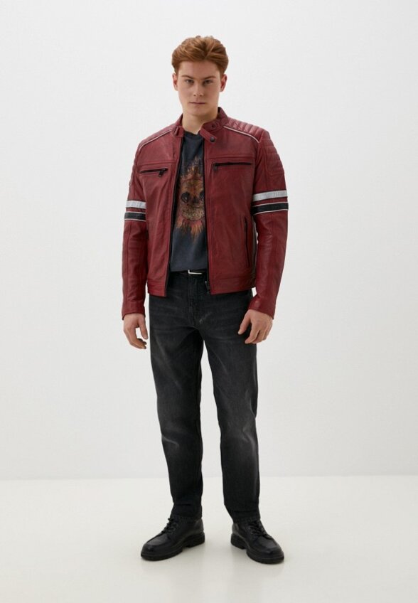 Куртка кожаная Jorg Weber