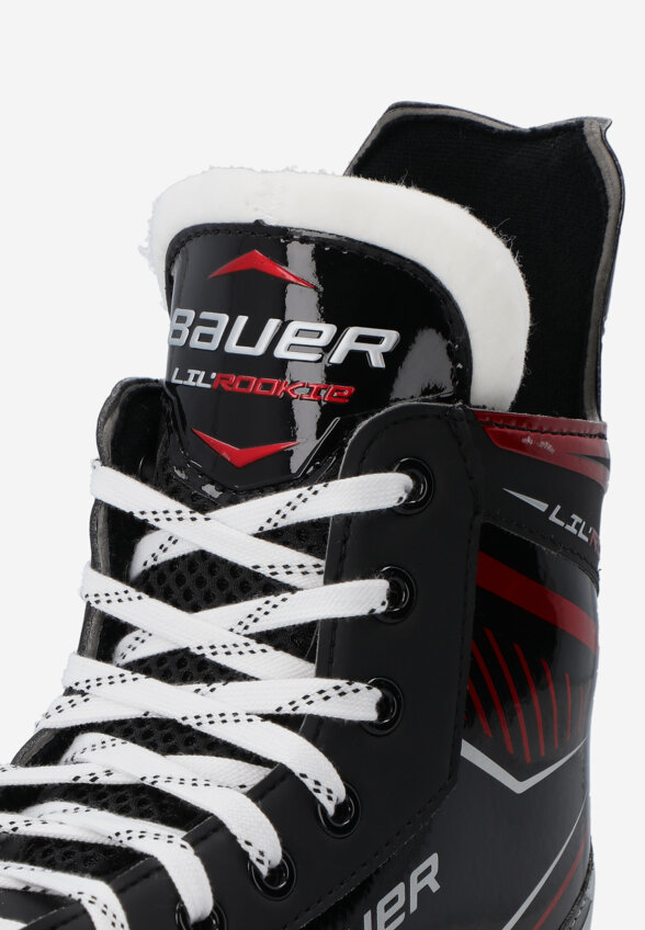 Коньки хоккейные детские Bauer Lil' Rookie JR, Черный
