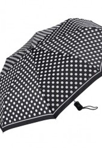 Др.Коффер E411 1s2200 зонт жен. в горошек