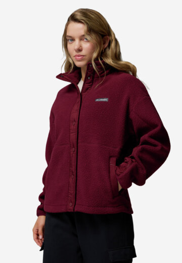 Джемпер флисовый женский Columbia Cloud Point Snap, Красный