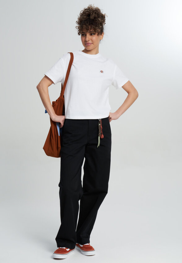 Футболка женская DICKIES Oakport Boxy, Белый