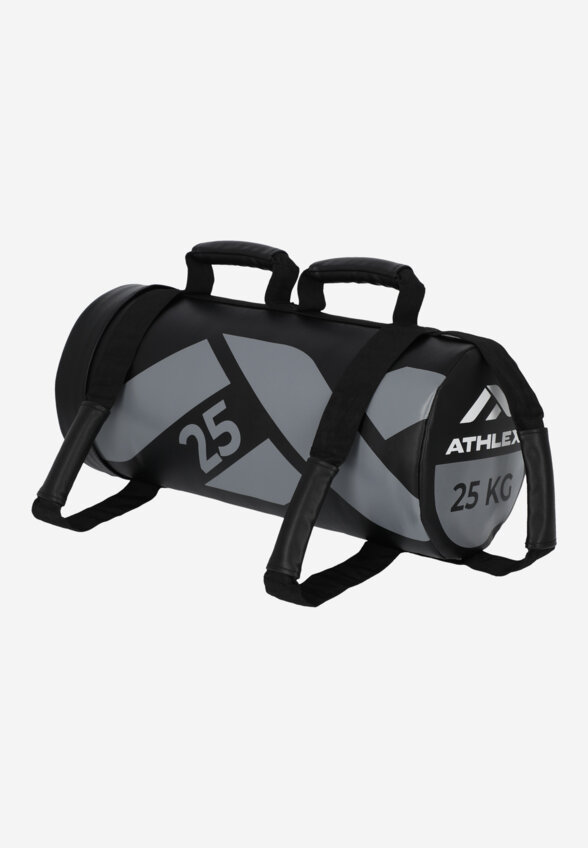 Мешок тренировочный Athlex, 25 кг, Серый