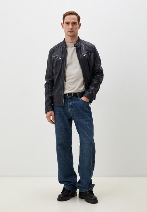 Куртка кожаная Jorg Weber