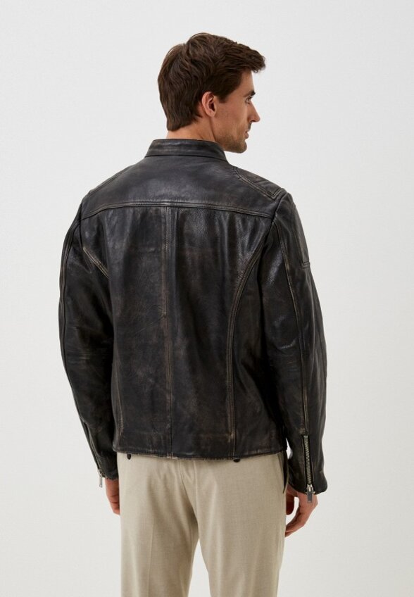 Куртка кожаная Jorg Weber