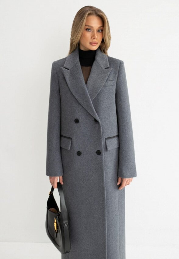 Пальто двубортное Bublikaim