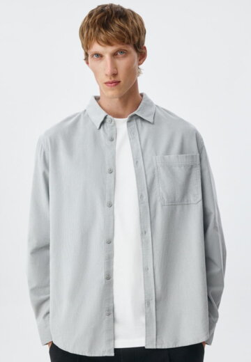 Вельветовая рубашка REGULAR FIT