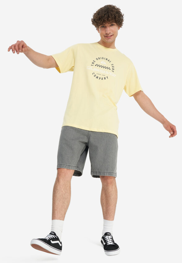 Футболка мужская Quiksilver Post It, Желтый