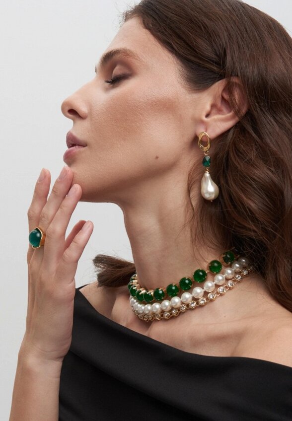 Серьги Yaroslavna