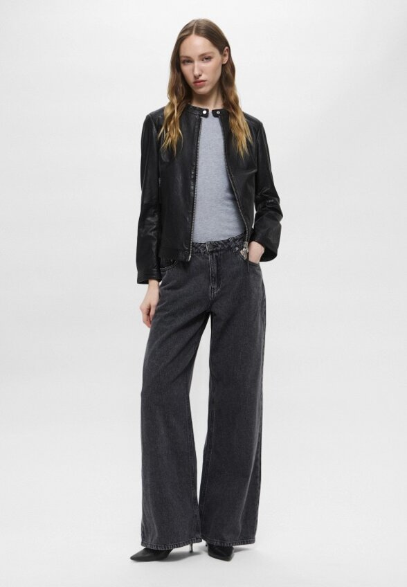 Куртка кожаная Blouson