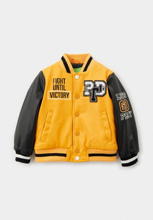 Куртка кожаная утепленная PlayToday