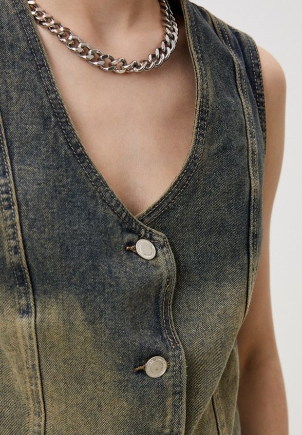 Жилет джинсовый Sela