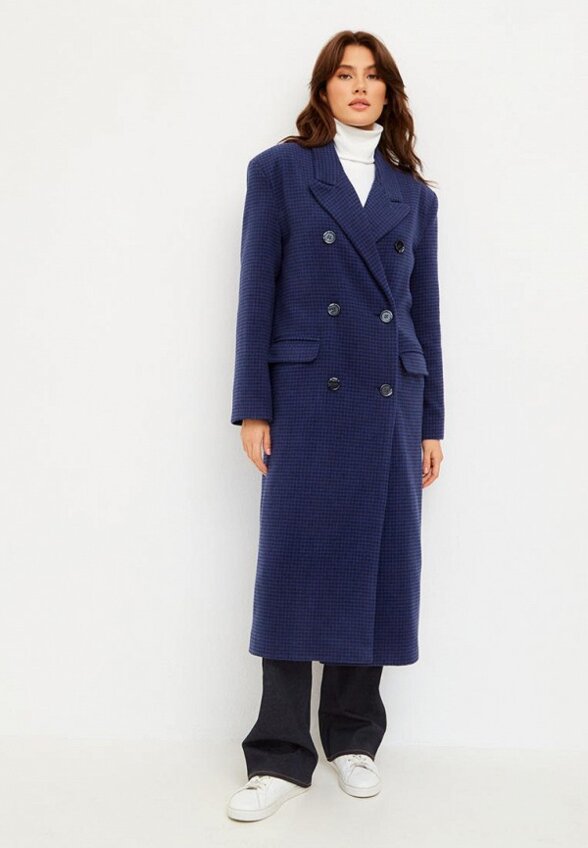 Пальто двубортное Droid&I