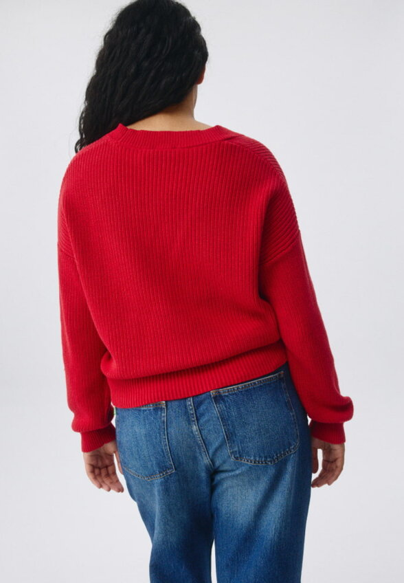 Вязаный кардиган