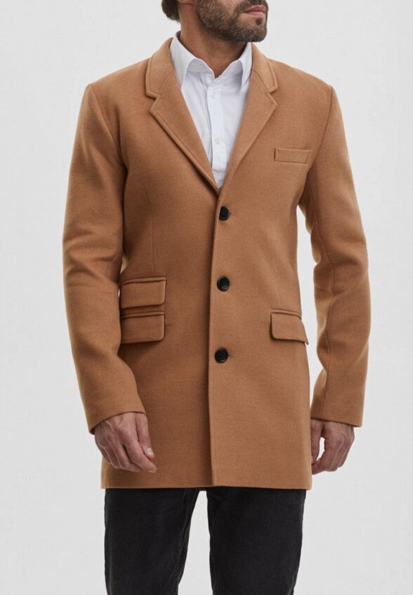 Пальто однобортное Envylab