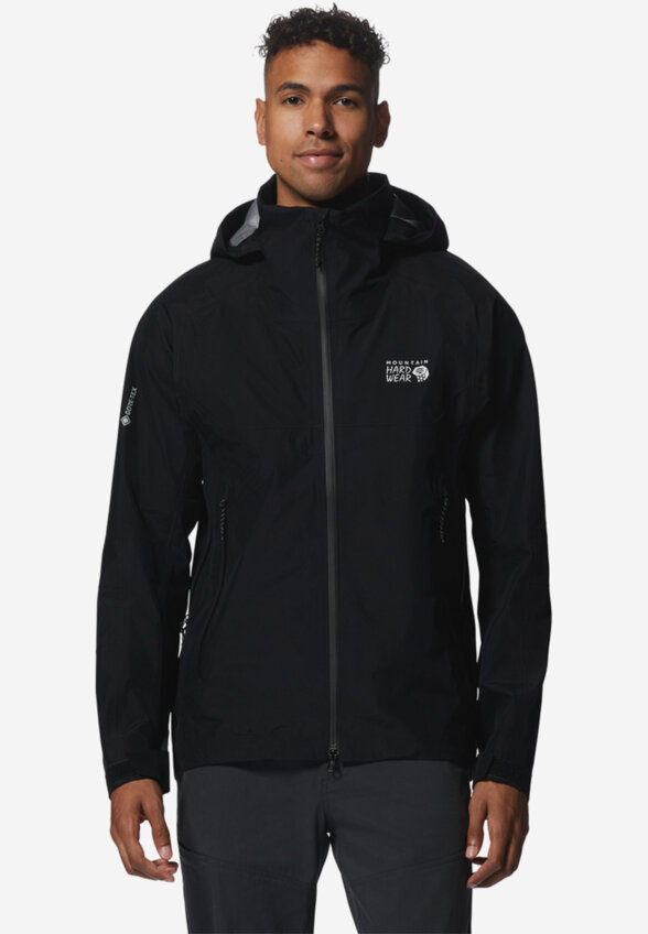 Куртка мембранная мужская Mountain Hardwear TrailVerse Gore-Tex Jacket, Черный