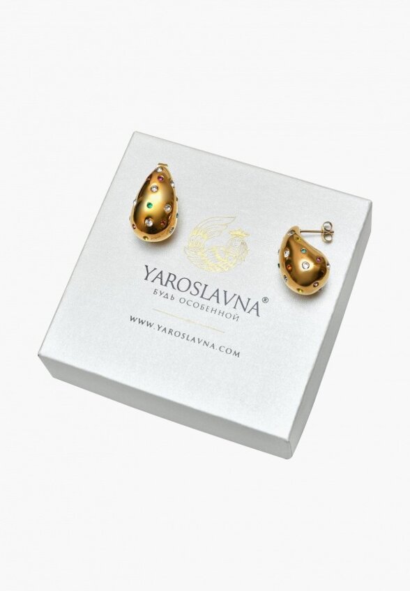 Серьги Yaroslavna