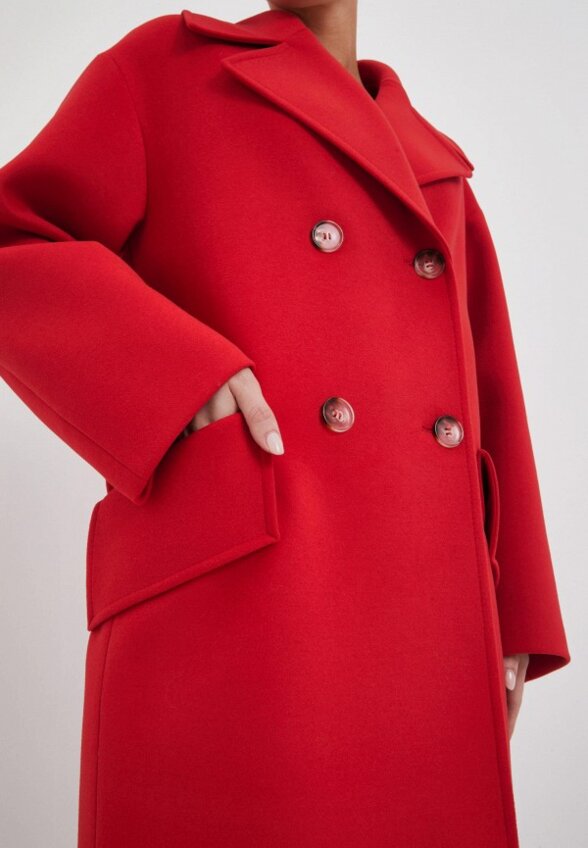 Пальто двубортное ReaLegenda